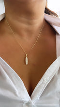 Load image into Gallery viewer, 18k Gold Filled Mini Bullet CZ Charm Pendant