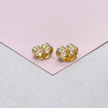 Load image into Gallery viewer, 18k Gold Filled Butterfly Earring Backs: XL Clutch Closure