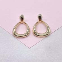 Load image into Gallery viewer, 18k Gold Filled Smooth and Thin Drop Earrings
