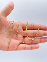 Load image into Gallery viewer, 18k Gold Filled Chunky Wheat Link 2mm, Specialty Chain Necklace
