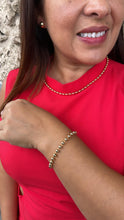 Load image into Gallery viewer, 18k Gold Filled 5mm Gold Bead Chain Necklace Supplies Designers