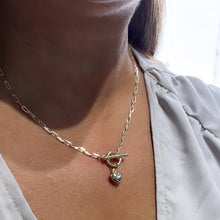 Load image into Gallery viewer, 18K Gold Filled Puffy Baby Heart Choker