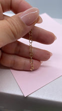 Load image into Gallery viewer, 18k Gold Filled Wide Oval Link 2” Extenders for Chains, Necklaces, Anklets