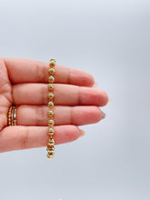 Load image into Gallery viewer, 18k Gold Filled 5mm Gold Bead Chain Necklace Supplies Designers