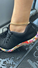 Load image into Gallery viewer, Anklet 18k Gold Filled 7mm Chunky Cuban Link, Gold Filled Curb Link Anklet, Miami Cuban Link Style