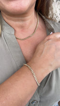 Load image into Gallery viewer, 18k Gold Filled 4mm Cuban Link Chain: Miami Curb Necklace