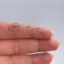 Load image into Gallery viewer, 18k Gold Filled Pack of 30 Varied Size Jump Rings for Jewelry Making, for hand made jewelry,
