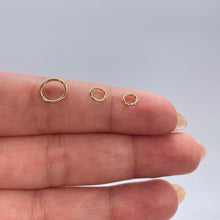 Load image into Gallery viewer, 18k Gold Filled Jump Rings: Varied Sizes, 30-Piece Set