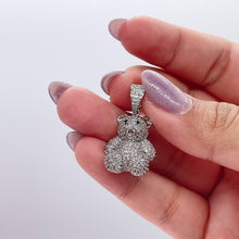 Load image into Gallery viewer, 18k Gold Filled Puffy Bear Charm Pendant