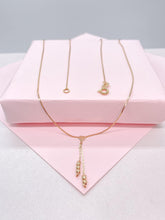 Load image into Gallery viewer, 18k Gold Filled Cobra Link Choker with Engraved Tiny Heart and Beads Detail