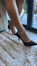 Load image into Gallery viewer, 18k Gold Filled CZ Pave Cuban Link Anklet: Chunky Chain