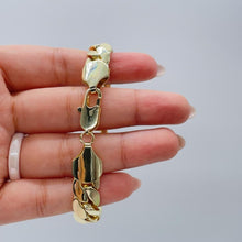 Load image into Gallery viewer, 18k Gold Filled 12mm Thick Monaco Miami Cuban Link Bracelet for Women