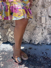 Load image into Gallery viewer, 18k Gold Filled 3mm Mariner Link Anklet featuring Starburst Design