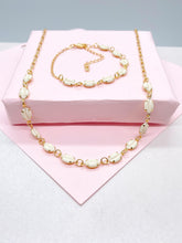 Load image into Gallery viewer, 18k Gold Filled Dainty Choker, Bracelet with Cowrie Puka Shell