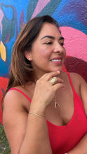 Load image into Gallery viewer, 18k Gold Filled Virgin Mary Medallion Engraved Ring