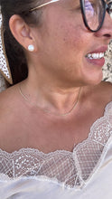 Load image into Gallery viewer, 18k Gold Filled Herringbone Chain Necklace, Minimalist Fusion Jewelry