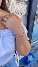Load image into Gallery viewer, 18k Gold Filled Colorful Enamel and Link set, sold seperately