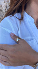 Load image into Gallery viewer, 18K Gold Filled Plain Engagement Band Ring,10mm thick