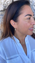 Load image into Gallery viewer, 18k Gold Filled 15mm Huggie with Plain Ball Attached