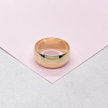 Load image into Gallery viewer, 18K Gold Filled Plain Engagement Band Ring,10mm thick