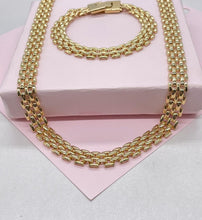 Load image into Gallery viewer, 18k Gold Filled 9.5mm Bismark Style Set