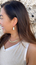 Load image into Gallery viewer, 18k Gold Filled Drop Pearl Earring
