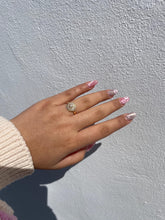 Load image into Gallery viewer, 18k Gold Filled CZ Halo Style Ring