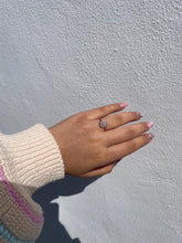 Load image into Gallery viewer, 18k Gold Filled CZ Halo Style Ring