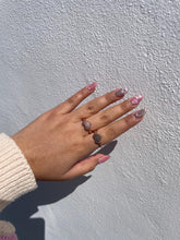 Load image into Gallery viewer, Sophisticated 18k Rose Gold Filled CZ Heart Ring