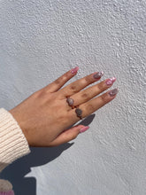 Load image into Gallery viewer, Sophisticated 18k Rose Gold Filled CZ Heart Ring