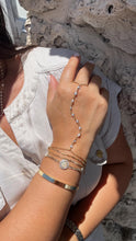 Load image into Gallery viewer, 18k Dainty Gold Filled Beaded Round Pearl Satellite Bracelet Clone