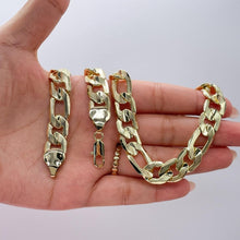 Load image into Gallery viewer, 18k Gold Filled 12mm Thick Figaro Chain, specially designed to impress