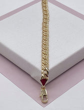 Load image into Gallery viewer, 18k Gold Filled Double Cuban Link Bracelet - 7mm
