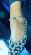 Load image into Gallery viewer, 18k Gold Filled Evil Eye &amp; Horse Shoe Anklet Hypoallergenic Jewelry Wholesale
