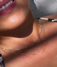 Load image into Gallery viewer, 18k Gold Filled Satellite Chain 1mm Necklace
