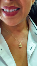 Load image into Gallery viewer, 18k Gold Filled King's Crown Charm with Micro Pave
