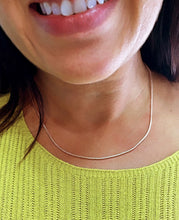 Load image into Gallery viewer, 18k Gold Filled 1.5mm Round Snake Chain
