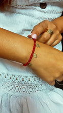 Load image into Gallery viewer, 18k Gold Filled Hamsa Bracelet: Colorful Beaded Protection Bracelet
