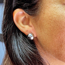 Load image into Gallery viewer, 18k Gold Filled Ball Stud Earrings: 13mm, Minimalist Style
