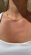 Load image into Gallery viewer, 18k Gold Filled 2mm Cable Link Chain Dainty Necklace And Jewelry Making Supplies
