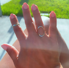 Load image into Gallery viewer, Simple Plain Stackable Band Ring In 18k Gold Filled Supplies
