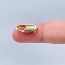 Load image into Gallery viewer, 18k Gold Filled Lobster Claw Clasps: Jewelry Supplies - Pack of 3
