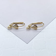 Load image into Gallery viewer, 18k Gold Filled Lever Back Hook Clasps Findings Jewelry Making Designing Styling DIY
