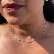 Load image into Gallery viewer, 18k Gold Filled Satellite Chain 1mm Necklace
