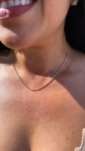 Load image into Gallery viewer, 18k Gold Filled 1mm Rolo Chain Necklace Supplies Designers
