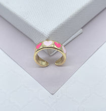 Load image into Gallery viewer, 18k Gold Filled Adjustable Heart Ring
