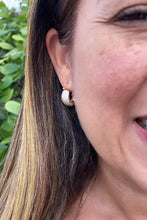 Load image into Gallery viewer, 18k Gold Filled Micro Pave Cubic Zirconia 9mm Hoop
