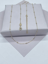 Load image into Gallery viewer, 18k Gold Filled Ultra Thin 0.6mm Satellite Chain
