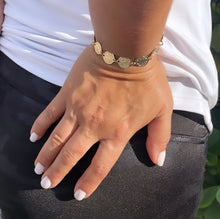 Load image into Gallery viewer, 18k Gold Filled San Benito Link Bracelet Wholesale Jewelry Supplies
