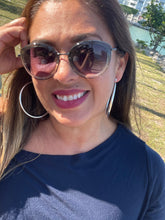 Load image into Gallery viewer, Silver Filled 4mm Thick Plain Hoop
